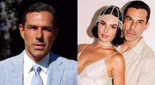 Estiloso? Web comenta traje de Marcus Buaiz para casar com Isis Valverde