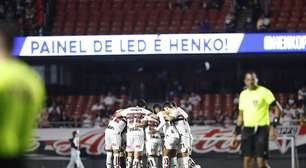 São Paulo empata contra o Fortaleza e chega ao sexto empate no Brasileirão