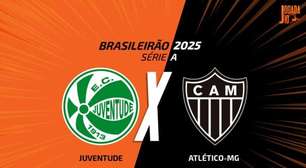 Juventude x Atlético-MG, AO VIVO, com a Voz do Esporte, às 18h30h