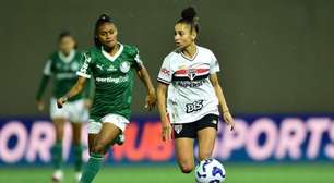 Brasileirão Feminino: São Paulo vence o Palmeiras nos acréscimos
