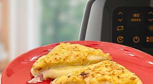 Descubra o lanche francês cremoso e gratinado na Airfryer