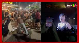 Vídeo mostra correria de fãs ao serem pegos de surpresa com ensaio de Lady Gaga em Copacabana