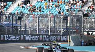 F1: veja o grid de largada da sprint do GP de Miami com Antonelli na pole e Bortoleto em 19º