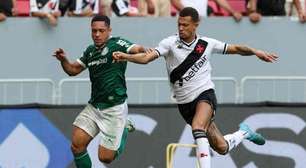 Vitor Roque desencanta, Palmeiras vence o Vasco e mantém tabu de quase 10 anos