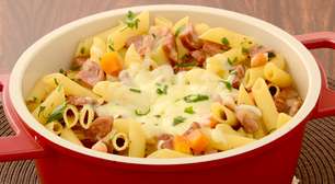Macarronada com linguiça: tradicional, prática e deliciosa