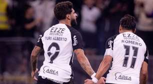 Yuri Alberto celebra artilharias pelo Corinthians