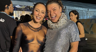 Sem roupa? Paolla Oliveira curte show de Lady Gaga com look polêmico