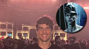 Modelo brasileiro do clipe 'Alejandro' viu show de Lady Gaga da área VIP de Copacabana