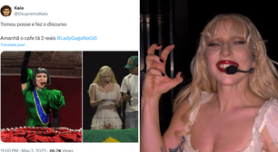 Web reage a show histórico de Lady Gaga; veja os memes