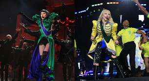 Brasileira? Em show histórico, Lady Gaga usa dois vestidos em homenagem ao Brasil