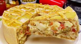 Empadão de palmito: receita fácil de fazer e que fica muito cremosa