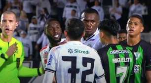 Jogador do América-MG é preso em flagrante por injúria racial em derrota para o Operário
