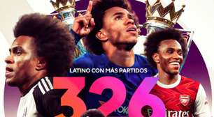 Willian alcança marca importante pela Premier League