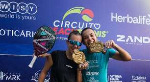 Definidos os campeões da 6ª etapa do Circuito Beach Tennis em Ubatuba (SP)