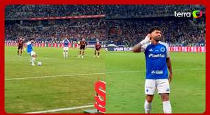 Veja o gol anotado por Gabigol que deu a vitória ao Cruzeiro sobre o Flamengo no Mineirão