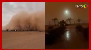 Tempestade de poeira 'engole' cidades no Oriente Médio e gera caos