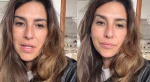 Fernanda Paes Leme revela novo peso 1 ano após dar à luz: 'Uma mudança total'