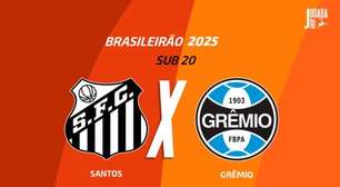 Santos x Grêmio Sub-20: onde assistir, escalações e arbitragem