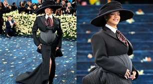 Surpresa! Rihanna revela gravidez durante o MET Gala e surpreende todos os presentes