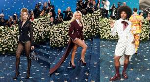 Sem calças: Artistas apostam em looks sem parte de baixo para o Met Gala 2025