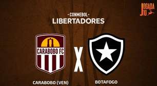 Carabobo x Botafogo, AO VIVO, com a Voz do Esporte, às 17h30