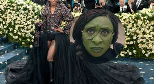 A bruxa está solta (e chiquérrima!): Cynthia Erivo, a Elphaba de 'Wicked', BRILHA no MET Gala 2025 com blazer bordado e saia de tule