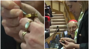 Anel do Pescador do papa Francisco é 'anulado' durante Congregação dos Cardeais; assista