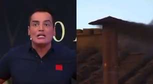 Leo Dias comete gafe e anuncia novo papa com fumaça preta no Vaticano: 'Foi escolhido'