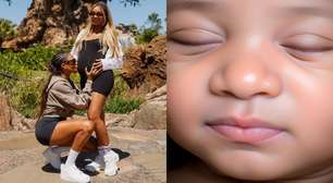 Ludmilla e Brunna fazem 'super ultrassom' para ver rosto de filha