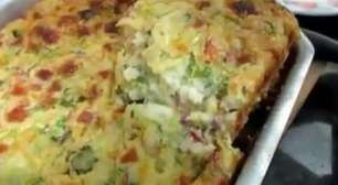 Torta de Abobrinha que Fiz pro Almoço de Domingo - Até Quem Odeia Legumes Repetiu!