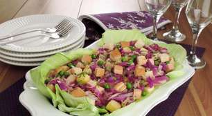 Salada de repolho roxo: uma receita para quem gosta do agridoce