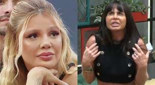 Giovanna assume ter tomado leite do marido de Gretchen e desdenha: 'Não tenho medo'