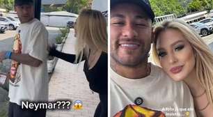 Ainda em recuperação, Neymar participa de vídeo de humor no CT do Santos