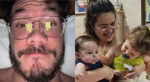 Eliezer se pronuncia após Viih Tube e os filhos serem diagnosticados com vírus: 'Plantão'