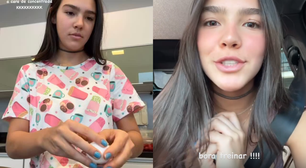 Duda Guerra aparece sem aliança, e web especula término com Benício Huck, filho de Angélica e Luciano
