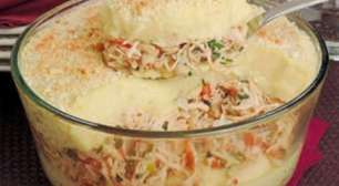 Escondidinho de batata-doce e frango: faça a receita saborosa e saudável