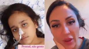 Sobrinha de Deolane é internada na UTI e mãe faz desabafo desesperador: 'Orando'