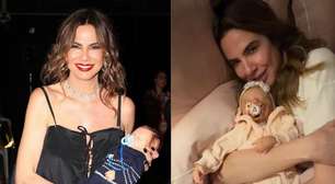 Luciana Gimenez assiste "parto" de bebê reborn ao vivo na TV: 'Estou passada'