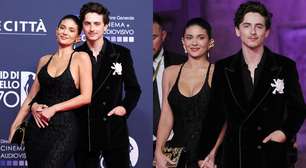 Juntinhos! Kylie Jenner e Timothée Chalamet surgem pela primeira vez juntos em red carpet