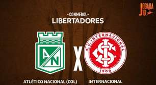 Atlético Nacional x Internacional, AO VIVO, com a Voz do Esporte, às 20h
