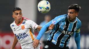 Grêmio decepciona e fica apenas no empate com o Atlético Grau