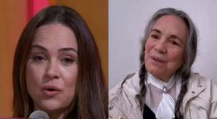 Gabriela Duarte revela ser 'mais difícil' atuar com Regina Duarte e a famosa manda depoimento