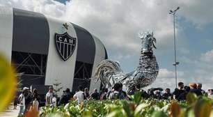 Atlético volta à Arena MRV com gramado sintético contra o Fluminense