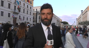 Repórter da Globo leva 'patada' de italiano ao perguntar sobre eleição do papa