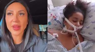 Irmã de Deolane expõe erro médico que fez a filha ir parar na UTI: 'Quase custou a vida'