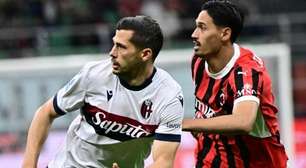 Em 'prévia' de final da Copa Itália, Milan vence o Bologna e sonha com Champions
