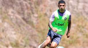 Santiago Rodríguez deve reforçar Botafogo contra o Internacional