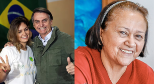 Michelle agradece governadora petista por ajuda a Bolsonaro no RN: 'Não tenho palavras'