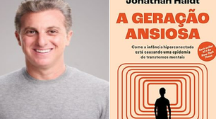 Após polêmica com filho, Luciano Huck recomenda leitura do livro 'A Geração Ansiosa'