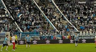 Grêmio marca no fim, mas cede empate ao Bragantino